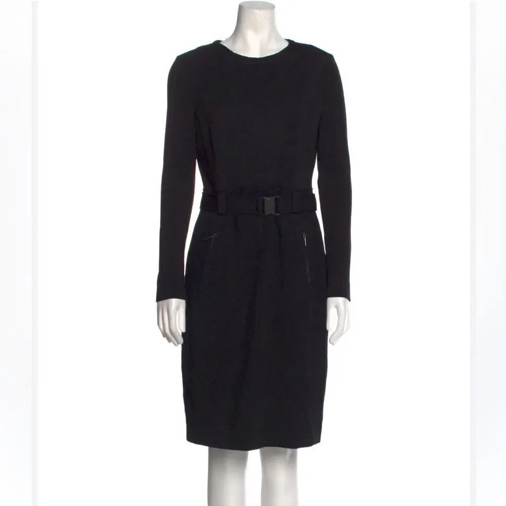 Akris Punto Sheath Dress with zipper pockets